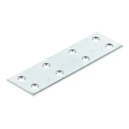 Povezovalna ploščica 100 x 30 mm / Beli cink