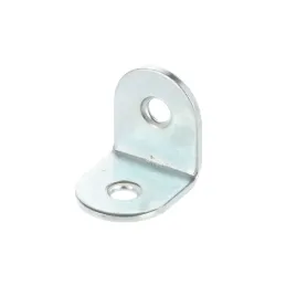 Povezovalni kotnik 15 x 15 mm – 10 kosov / beli cink
