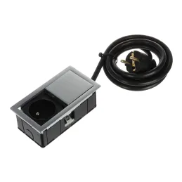 Električna vtičnica VersaHit Mono 1 x 230V FRENCH / nerjavno jeklo