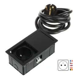 Električna vtičnica VersaHit Mono 1 x 230 V FRENCH / Črna