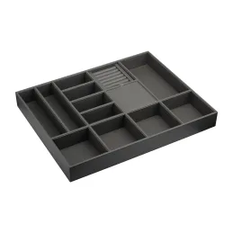 Organizator za nakit za predal garderobne omare ELEGANTO / Antracit
