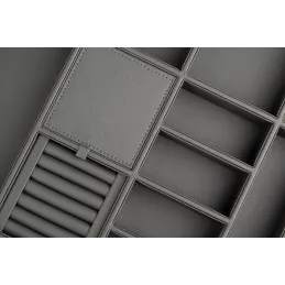 Organizator za nakit za predal garderobne omare ELEGANTO / Antracit