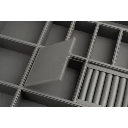Organizator za nakit za predal garderobne omare ELEGANTO / Antracit