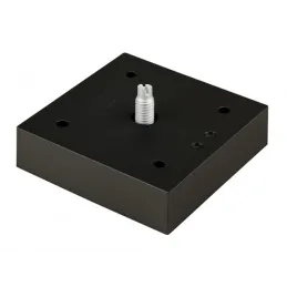 Plastična nogica 75 × 75 mm / mat črna