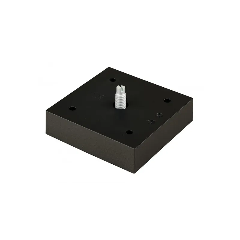 Plastična nogica 75 × 75 mm / mat črna