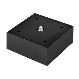 Plastična nogica 75 × 75 mm / mat črna