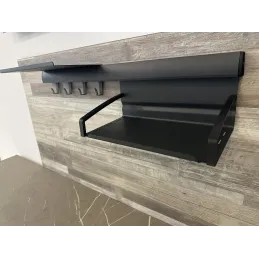 Viseči komplet polic OXXO III 600 mm / antracit