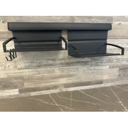 Viseči komplet polic OXXO IV 600 mm / Antracit