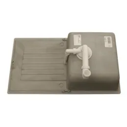 Granitno pomivalno korito Blanco ZIA 5 S / črna