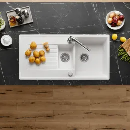 Granitno pomivalno korito Blanco ZIA 6 S / Kava