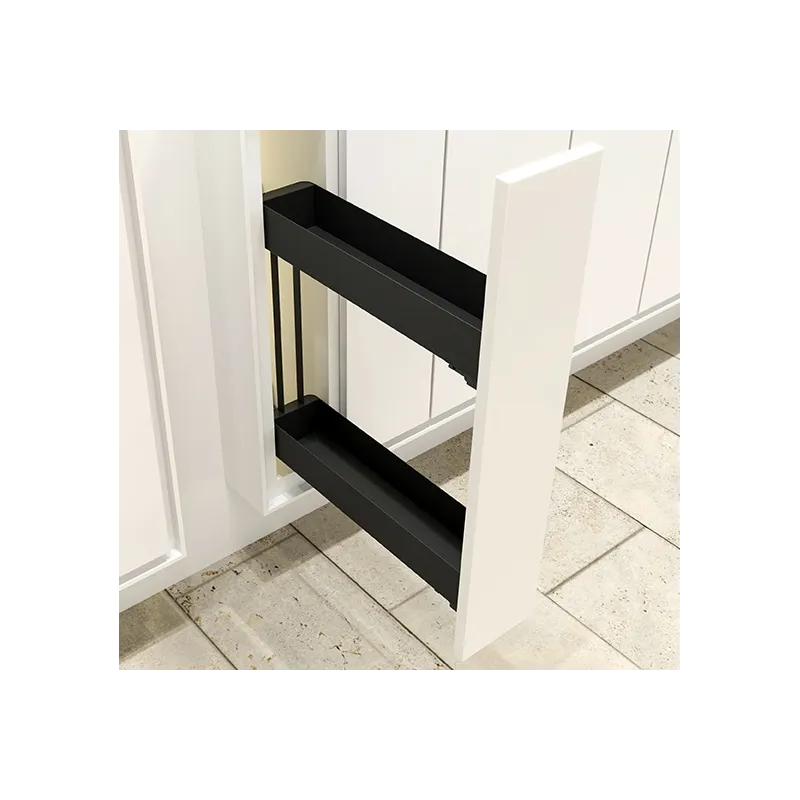 Popolnoma izvlečni koš K-LINE 150 mm / Antracit