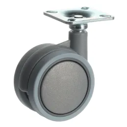 Pohištveno kolesce LUNO 60 mm brez zavore / Siva