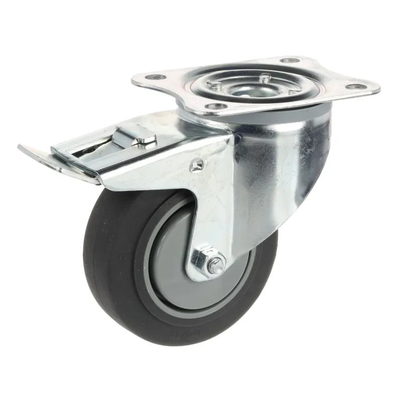 Pohištveno kolesce TENTE ALPHA 3477 100 mm / z zavoro