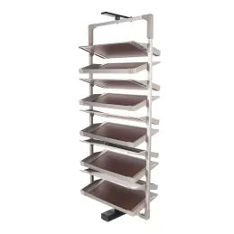 Vrtljiv čeveljnik EASY 1150–1255 mm / srebrna–rjava