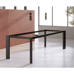 Mizna konstrukcija PASSADENA po meri / Mat črna