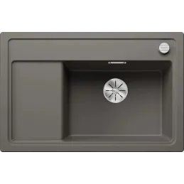 Granitno pomivalno korito Blanco ZENAR XL 6 S Compact z ekscentrom / vulkansko siva