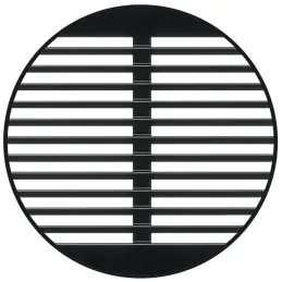 Radiatorska prezračevalna rešetka 100 mm / črna