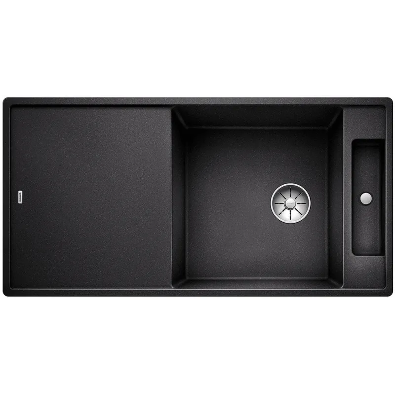 Granitno pomivalno korito Blanco AXIA III XL 6 S z ekscentrom / antracit