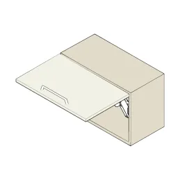 Dvižni mehanizem KESSEBOHMER FREEspace mini PTO / Siva