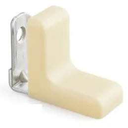 Kovinski kotnik s PVC-kapico / Javor