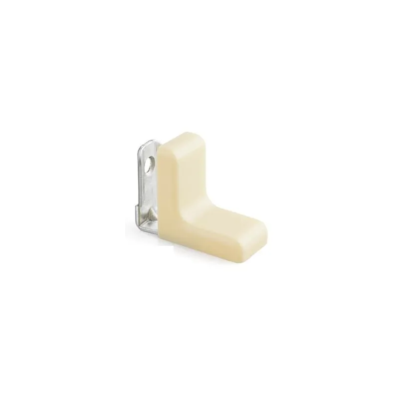 Kovinski kotnik s PVC-kapico / Javor