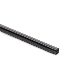 Tesnilo za steklo za profil aluminijastih vratc PLUS 4 in PLUS 7 / črna