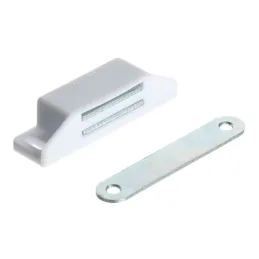 Magnet za pritrditev vrat 8 kg / Bel