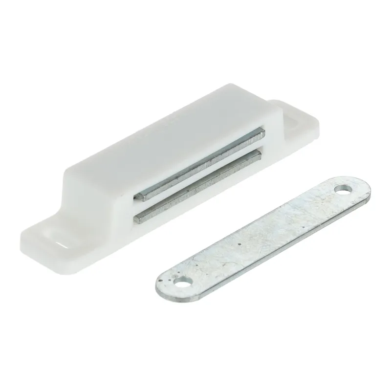 Magnet za pritrditev vrat 12 kg / Bel