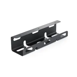 Nosilec za kable pod mizo AURO 420 mm / Mat črna