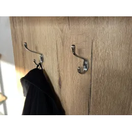 Obešalnik LARRA XL / Sijajni krom