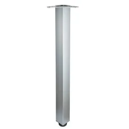 Namizna noga MODERNA 60x60 / Mat krom