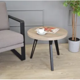 Komplet 4 dizajnerskih nog za klubsko mizico OSAKA COFFEE / Mat črna