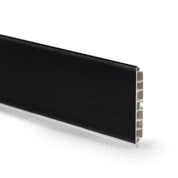 Plastični kuhinjski podnožni profil PLASLINE / Mat črna