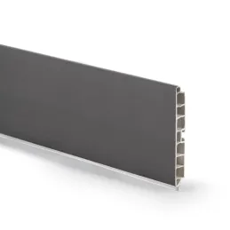 Plastični kuhinjski podnožni profil PLASLINE / Antracit