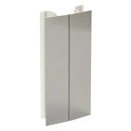 Flexi spojka za podnožje PLASLINE / Brušen aluminij
