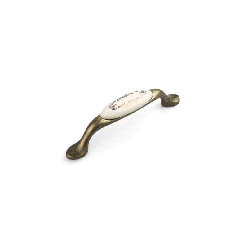 Ročajka LUNAS / Starinska medenina – ornamentalni motiv