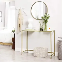 Kovinska komoda REGALO LUX / Mat zlata