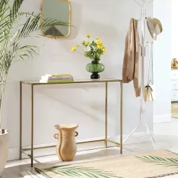 Kovinska komoda REGALO LUX / Mat zlata