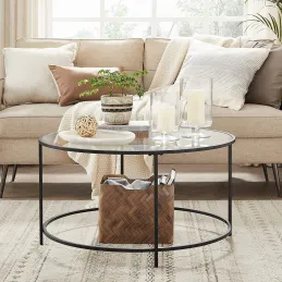 Konferenčna mizica REGALO LUX / Mat črna