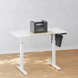 Električno višinsko nastavljiva miza GARDO 1400 x 600 / Bela