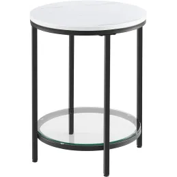 Konferenčna mizica REGALO MARBLE Mini / Mat črna