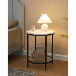 Konferenčna mizica REGALO MARBLE Mini / Mat črna