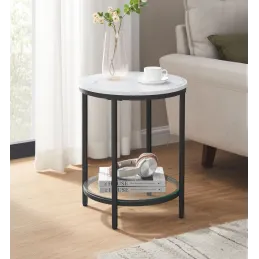 Konferenčna mizica REGALO MARBLE Mini / Mat črna