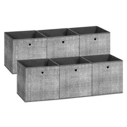 6-delni komplet shranjevalnih škatel ALAMO HOME / Siva