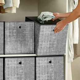 6-delni komplet shranjevalnih škatel ALAMO HOME / Siva