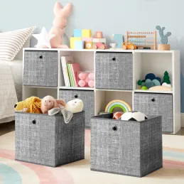 6-delni komplet shranjevalnih škatel ALAMO HOME / Siva