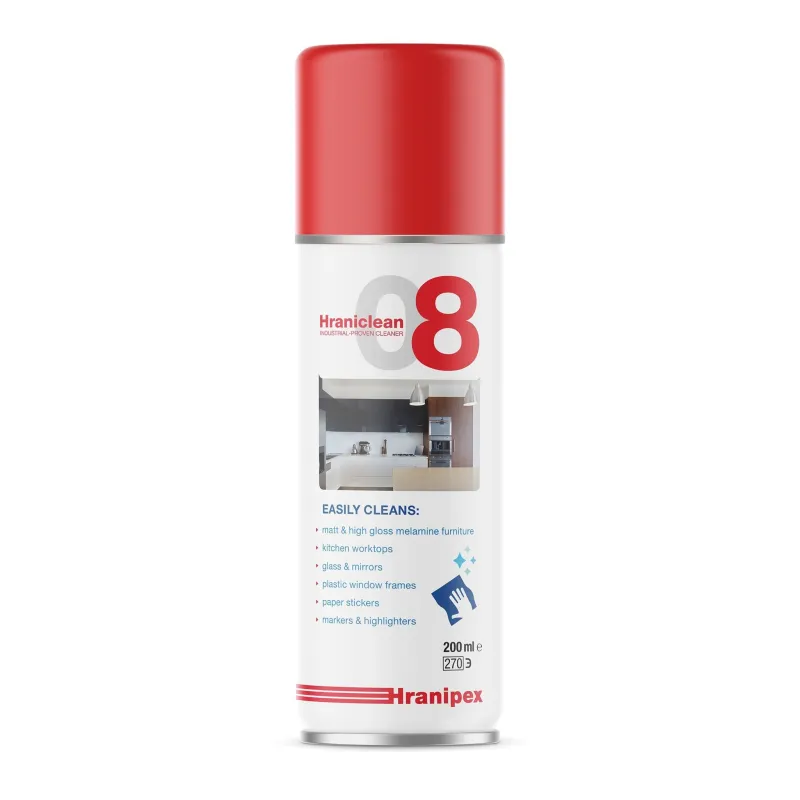 Ročno čistilo za občutljive površine HRANICLEAN 08 v razpršilu / 200 ml