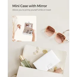 Dizajnerska škatlica za nakit SIGMA Mini / Bela