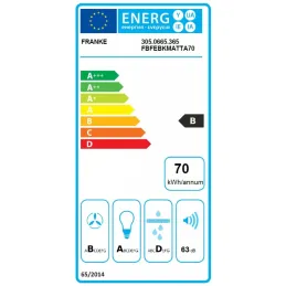 Vgradna napa FRANKE BOX Evo FBFE A70 / mat črna
