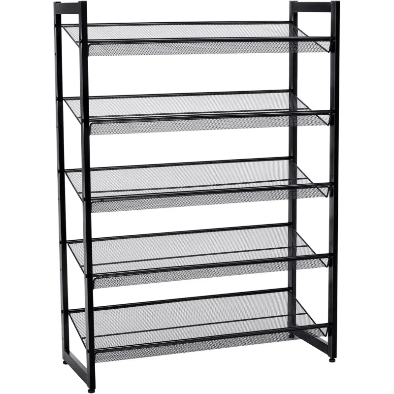Stojalo za čevlje METALO XL / Mat črna